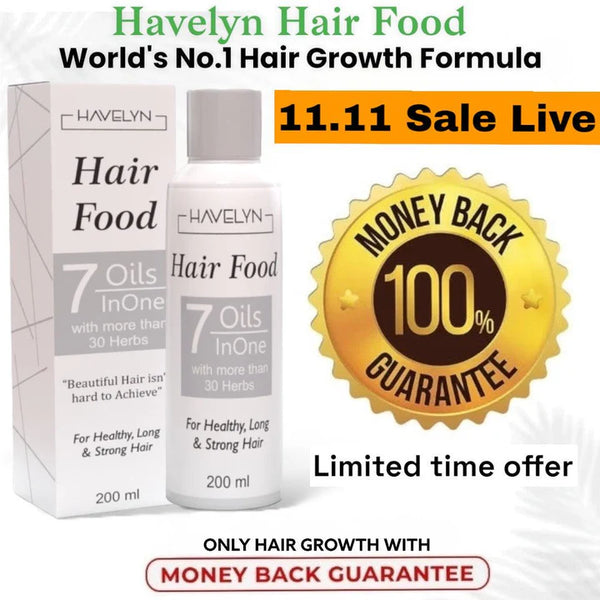 100% Origional Havelyn Hair Food Oil For Healthy Long & Strong Hair | Hair fall