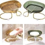 Luxury Soap Holder Self Draining Soap Dish Holder